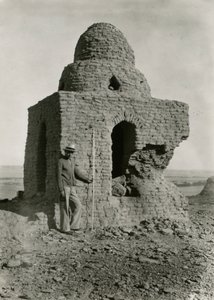 Wielki Grobowiec, nekropolia, Qasr Ibrim, Egipt, zdjęcie Ugo Monneret de Villard autorstwa Ugo Monneret de Villard