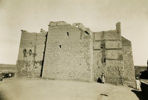 Klasztor św. Symeona, Asuan, Egipt, zdjęcie autorstwa Ugo Monneret de Villard