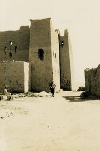 Klasztor św. Symeona, Asuan, Egipt, zdjęcie autorstwa Ugo Monneret de Villard autorstwa Ugo Monneret de Villard