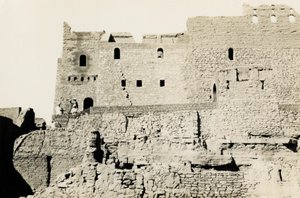 Klasztor św. Symeona po renowacji, Asuan, Egipt, zdjęcie Ugo Monneret de Villard
