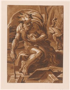 Diogenes autorstwa Ugo da Carpi