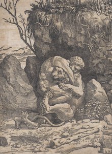 Herkules i lew nemejski, ca. 1517-18.