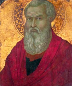 Św. Mateusz, ca. 1330-1335. autorstwa Ugolino da Siena