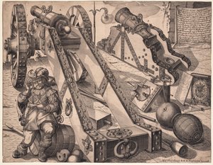 Działo artyleryjskie, 1636 autorstwa Ulrich von Cranach