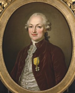 Baron Erik Magnus de Stael Holstein, Ambasador Szwecji we Francji - Portret barona Erika Magnusa Staela von Holstein (1749-1802), autorstwa Pasch, Ulrika Fredrika (1735-1796). olej na płótnie