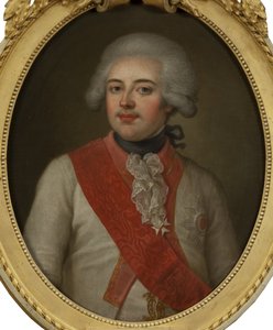 Fryderyk Eugeniusz Wirtembergia - Portret Fryderyka II Eugeniusza (1732-1797), księcia Wirtembergii, autorstwa Pascha, Ulrika Fredrika (1735-1796). Olej na płótnie, połowa XVIII w. Wymiar: 73x59 cm. Muzeum Narodowe w Sztokholmie