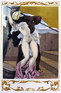 Ilustracja z „Kandyda” Voltaire