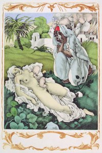 Ilustracja z „Kandyda” Voltaire
