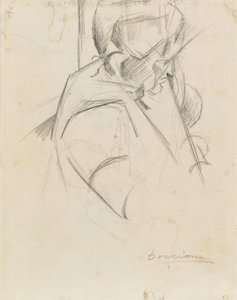 Popiersie matki autorstwa Umberto Boccioni