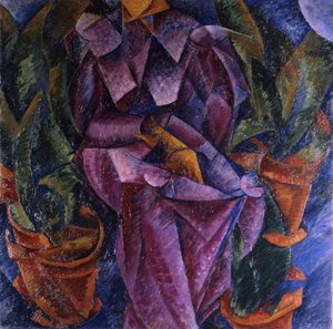 Kompozycja spiralna, 1913 autorstwa Umberto Boccioni