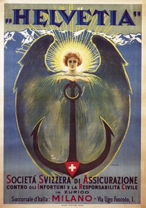 Plakat Helvetia autorstwa Umberto Boccioniego autorstwa Umberto Boccioni