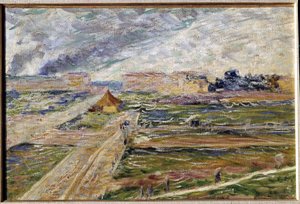 Obrzeże autorstwa Umberto Boccioni
