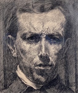 Autoportret autorstwa Umberto Boccioni