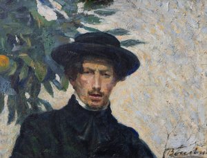 Autoportret autorstwa Umberto Boccioni