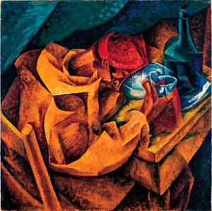 Pijący autorstwa Umberto Boccioni