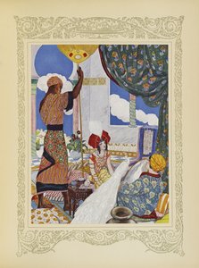 Ilustracja z „Contes du Temps Jadis” lub „Opowieści z przeszłości”, s.82 autorstwa Umberto Brunelleschi