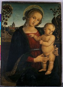 Madonna z Dzieciątkiem, 1500 (tempera na drewnie)
