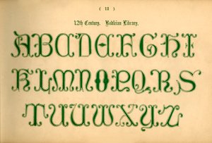 XII wiek. Biblioteka Bodlejańska, 1862 autorstwa Unbekannt