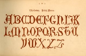 XII wiek. Muzeum Brytyjskie, 1862 autorstwa Unbekannt