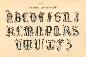 16 wiek. Z włoskiego MS., 1862 autorstwa Unbekannt