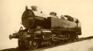 Parowóz 2-6-4, Kolej Południowa, 1930. autorstwa Unbekannt