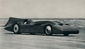 276 mil na godzinę na piaskach w Daytona, 1937 autorstwa Unbekannt
