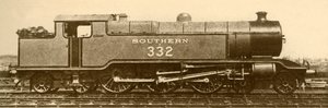 4-6-4 Baltic Tank Engine, Southern Railway, 1930. autorstwa Unbekannt