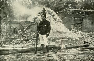 Belgijska placówka, 1919. autorstwa Unbekannt