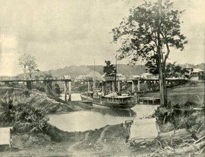 Most w Lismore, 1901. autorstwa Unbekannt