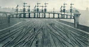 Most sygnałów, 1922. autorstwa Unbekannt