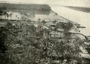 Pozycja brytyjska nad rzeką Tygrys, 1919. autorstwa Unbekannt