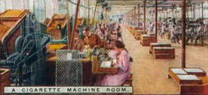 Maszyna do papierosów, 1926 autorstwa Unbekannt