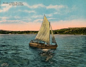 Kubańska łódź, Hawana, ok. 1920 r. autorstwa Unbekannt
