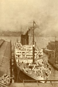 Słynny francuski liniowiec, Paryż 34 569 ton, c1930. autorstwa Unbekannt