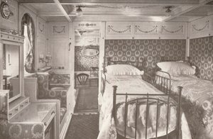 Dom na toczącej się głębinie. Na pokładzie Poczty Królewskiej, 1914 autorstwa Unbekannt