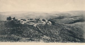 Kraal Kafir - Zululand, początek XX wieku. autorstwa Unbekannt
