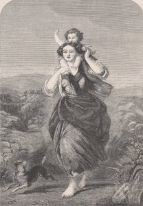 Praca miłości, z Illustrated London News, 24 marca 1860. autorstwa Unbekannt