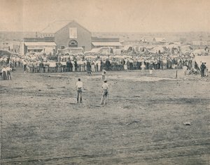 Spotkanie masowe w Bulawayo, ok. 1900. autorstwa Unbekannt