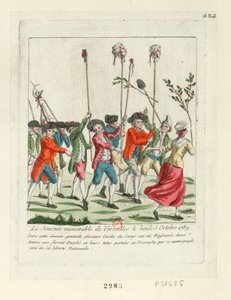 Pamiętny dzień w Wersalu, 1789, 1789. autorstwa Unbekannt