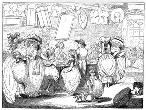 Sklep Milliners, 1787 autorstwa Unbekannt