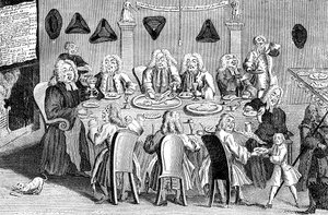 Uczta parafialna, 1741 autorstwa Unbekannt