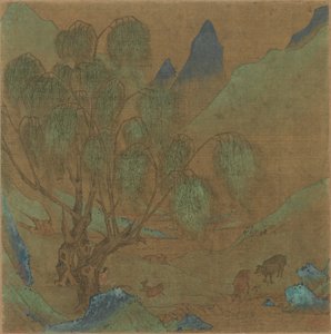 Scena pasterska, 1271-1368. autorstwa Unbekannt