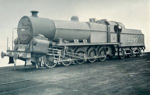 Niezwykła lokomotywa na Midland, 1922. autorstwa Unbekannt