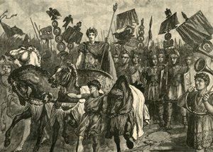 Rzymski triumf, 1890. autorstwa Unbekannt