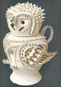 Sowa solna używana jako dzbanek, główka do filiżanki, c1730-c1755, 1913 autorstwa Unbekannt