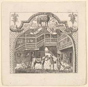 Karta tawerny dla Johna Shawa, 1790. autorstwa Unbekannt