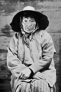 Kobieta z Tlingit z Alaski, 1912 autorstwa Unbekannt
