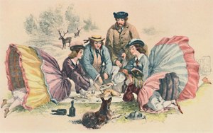 Piknik wiktoriański, ok. 1860, 1944 r. autorstwa Unbekannt