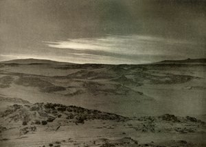 Widok na północ, ku umierającemu słońcu, marzec, ok. 1908, 1909. autorstwa Unbekannt