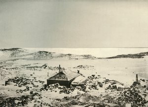 Widok chaty w kierunku północnym, c1908, 1909. autorstwa Unbekannt